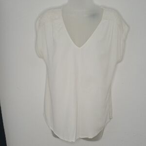 W5 Elegant White Blouse
